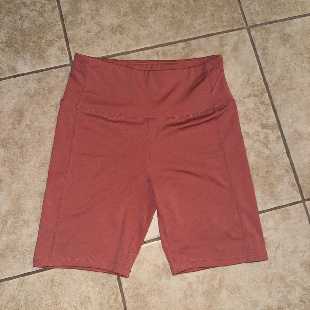 Dyce Active Pink Orange Short Leggings